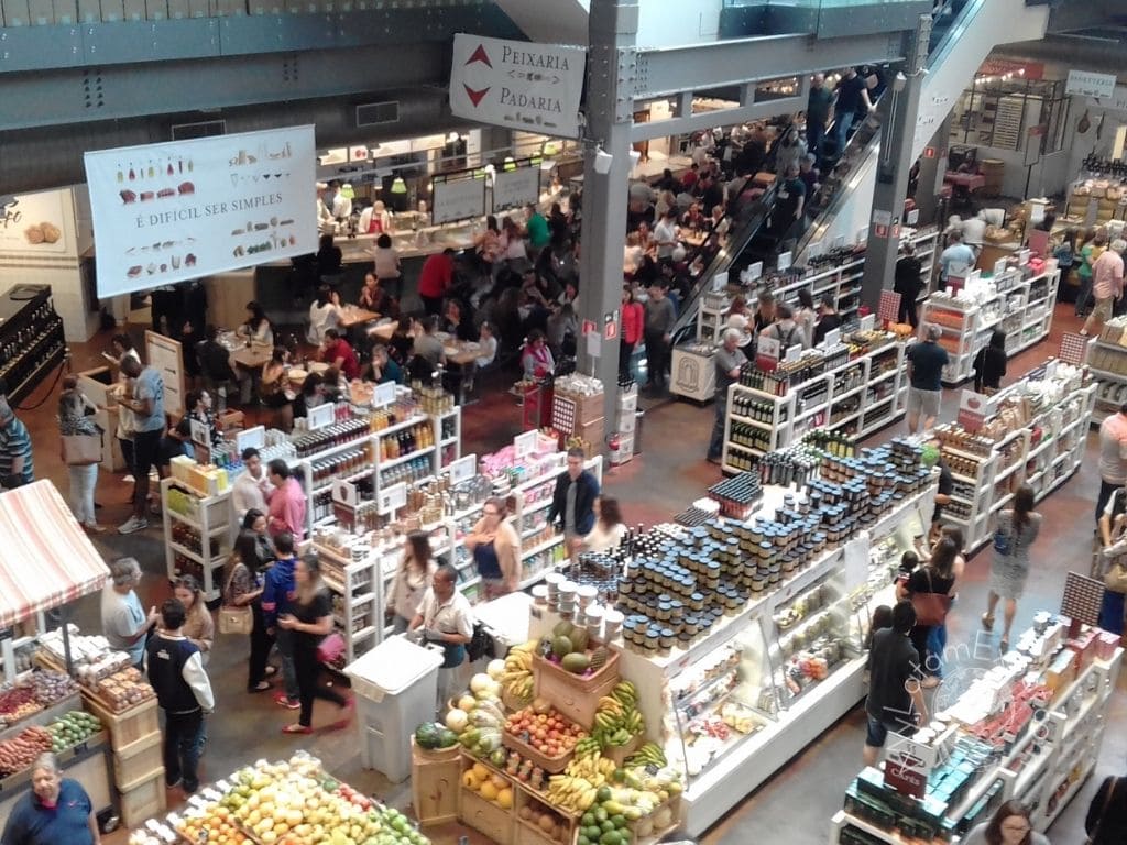 Eataly biggest italian grocery store in Sao Paulo