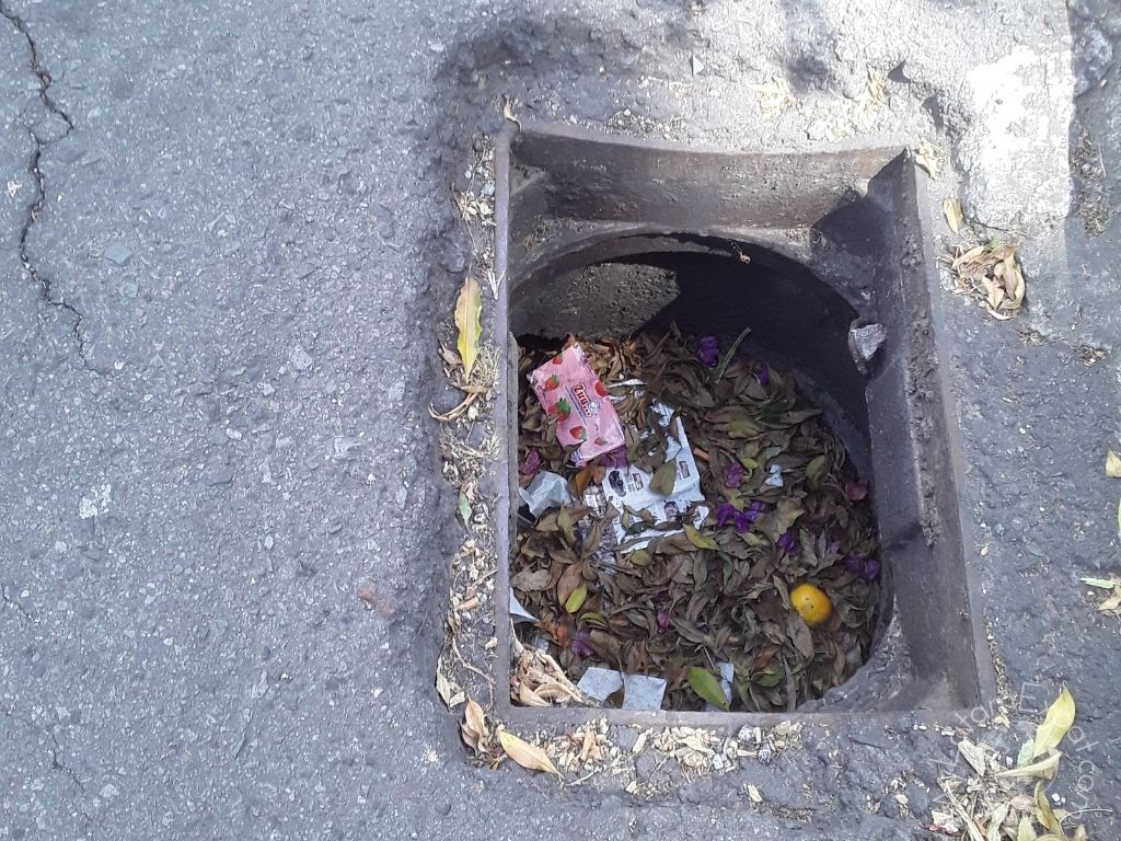 randomly missing manhole