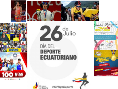 Businesses and Public offices promote sports and Olympic games in Ecuador 2021